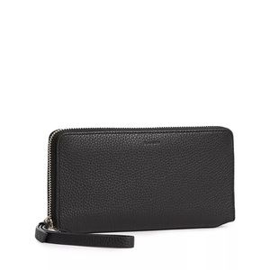 All Saints Leather Fetch Wrist Wallet